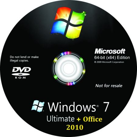 Windows 7 Ultimate SP1 With Office 2010 April 2020 (x64) Preactivated