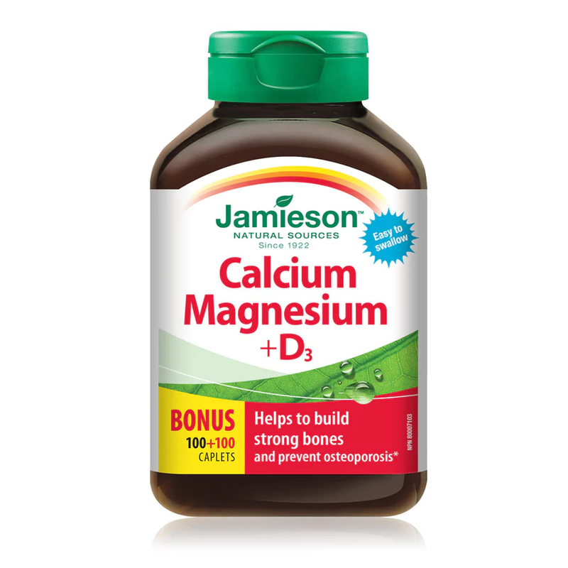 Jamieson Calcium+Magnesium+D3 200'S