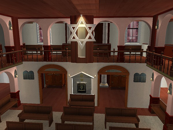 Církevní stavby 3 - synagoga Synagogue-27