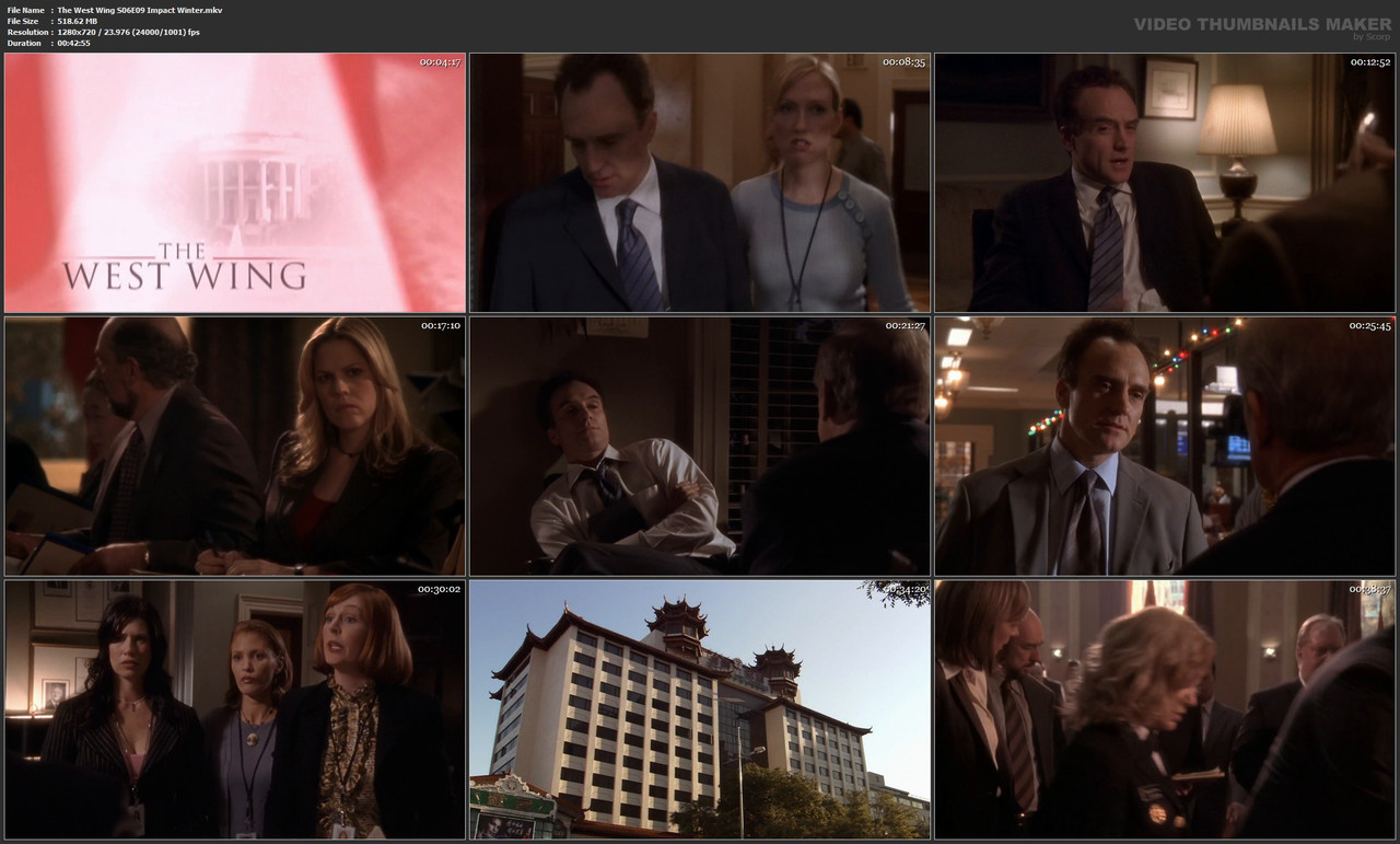 The West Wing S06E09 Impact Winter.mkv