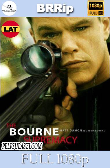 La Supremacía Bourne (2004) Full HD BRRip 1080p Dual-Latino