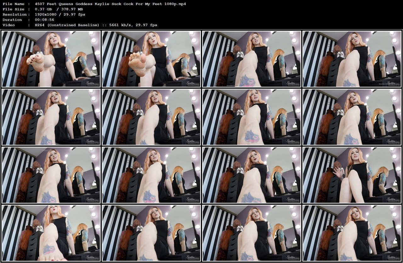 4507 Feet Queens Goddess Kaylie Suck Cock For My Feet 1080p mp4