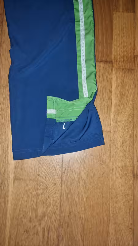 Jogging Nike Vintage Bleu/Vert 2