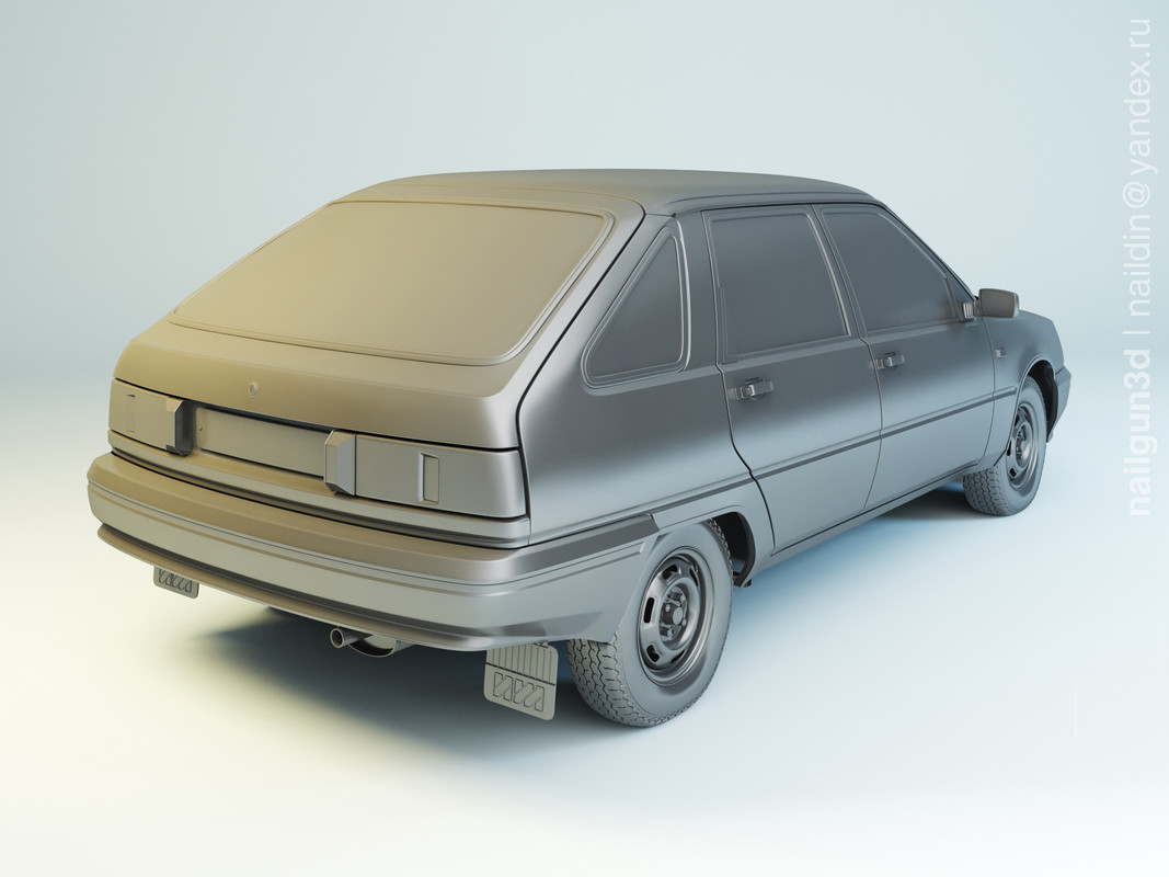 IZH-2126 Oda modelling (003) 1