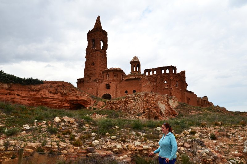 BELCHITE VIEJO-24-4-2014-ZARAGOZA - Pueblos y lugares abandonados/deshabitados-2011 AL 2024 (24)