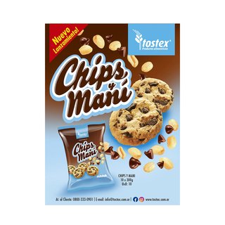 5468 | Masitas Tostex Con Chip Y Mani X 300 Grs