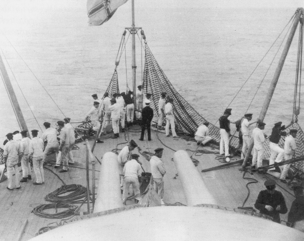 SMS_Weißenburg_Torpedonetz