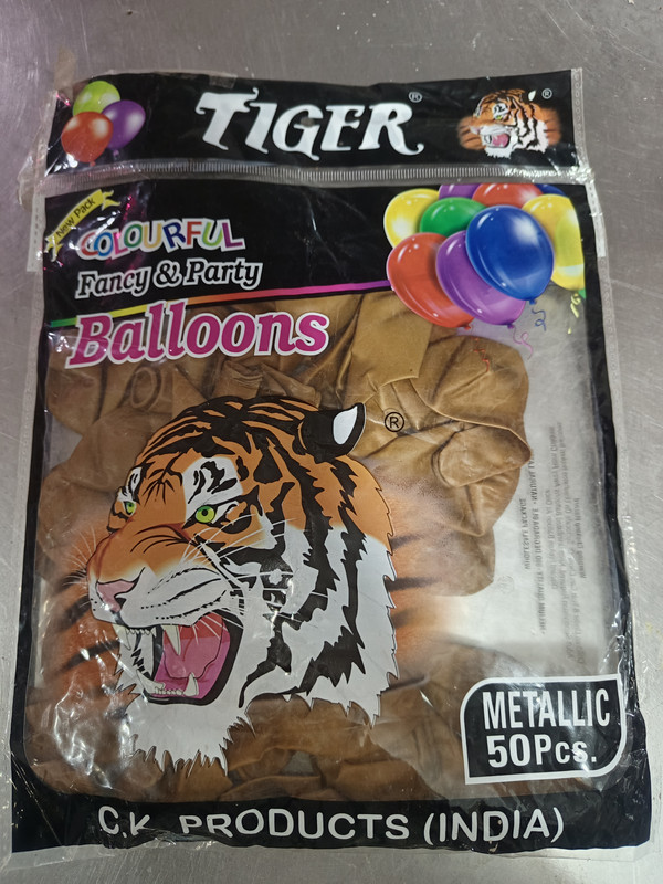 Golden Metallic Balloon