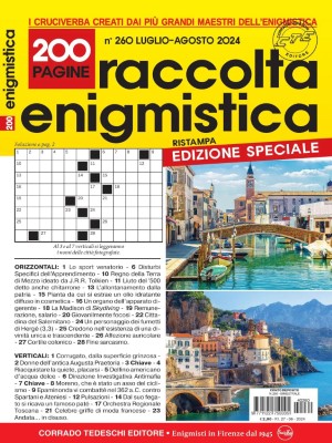Raccolta Enigmistica N.260 - Luglio-Agosto 2024