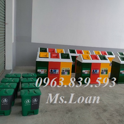 Sản xuất cung cấp thùng rác Composite 3 ngăn phân loại rác môi trường công nghiệp giá rẻ Thung-rac-ngoai-troi-thung-rac-3-ngan-phan-loai-rac-truong-hoc-benh-vien-1