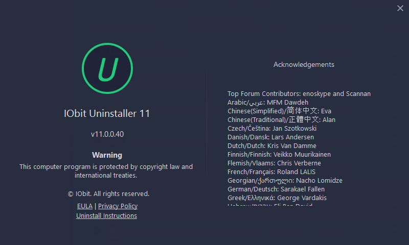 IObit Uninstaller 11 RC (v11.0.0.40) Multilingual 2021-07-14-11-30-55