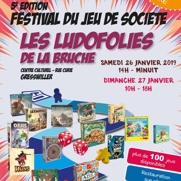 Affiche officielle de Ludofolies de la bruche