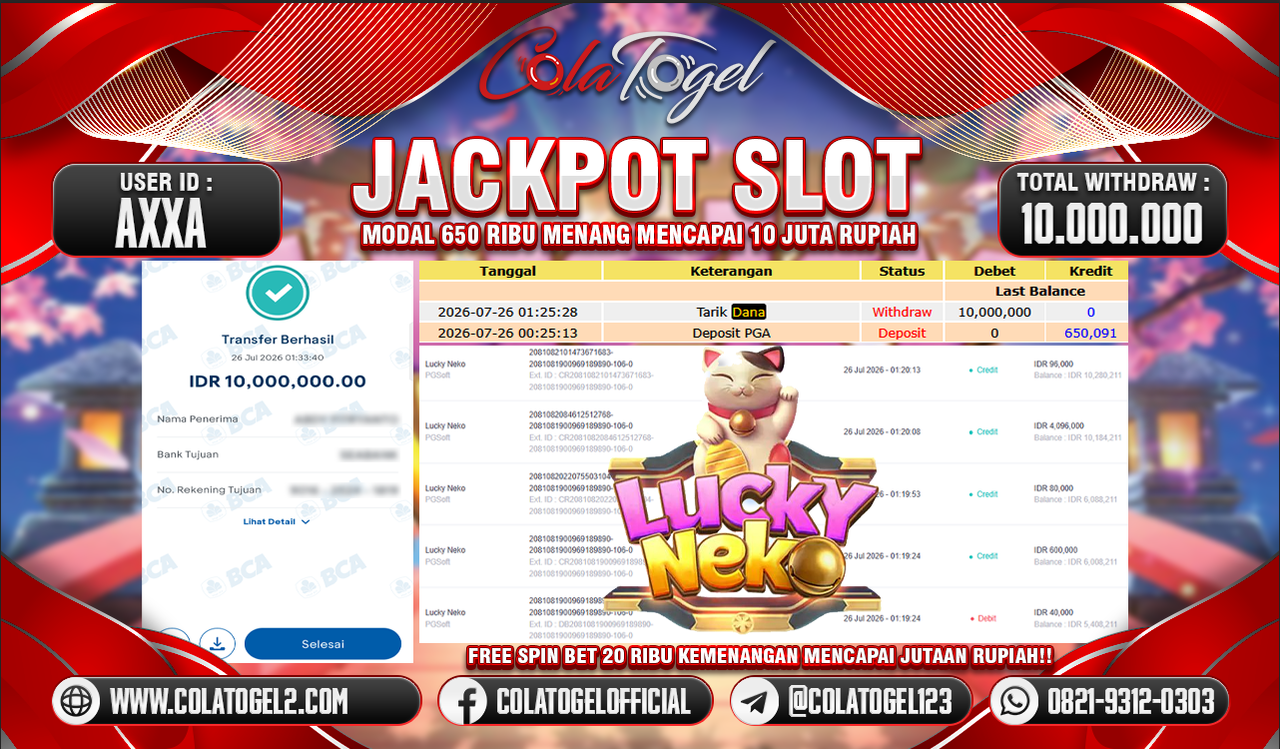 JACKPOT SLOT GACOR!!
