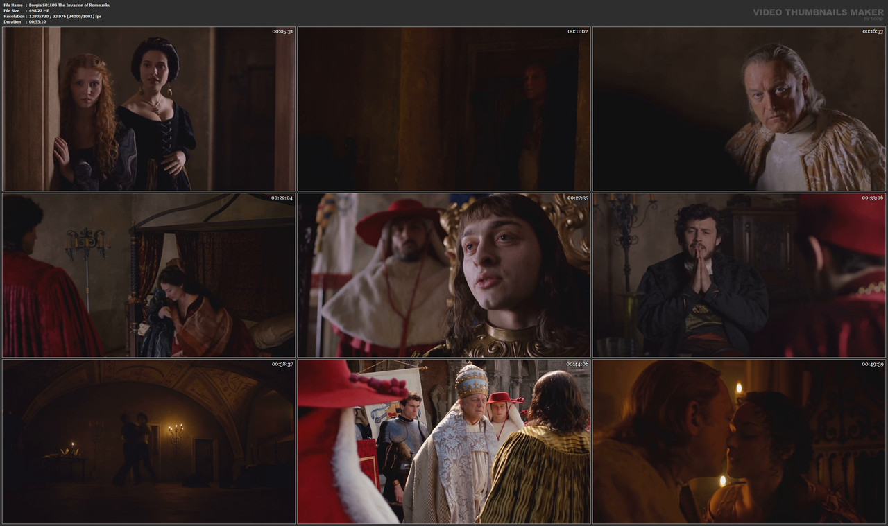 Borgia S01E09 The Invasion of Rome.mkv