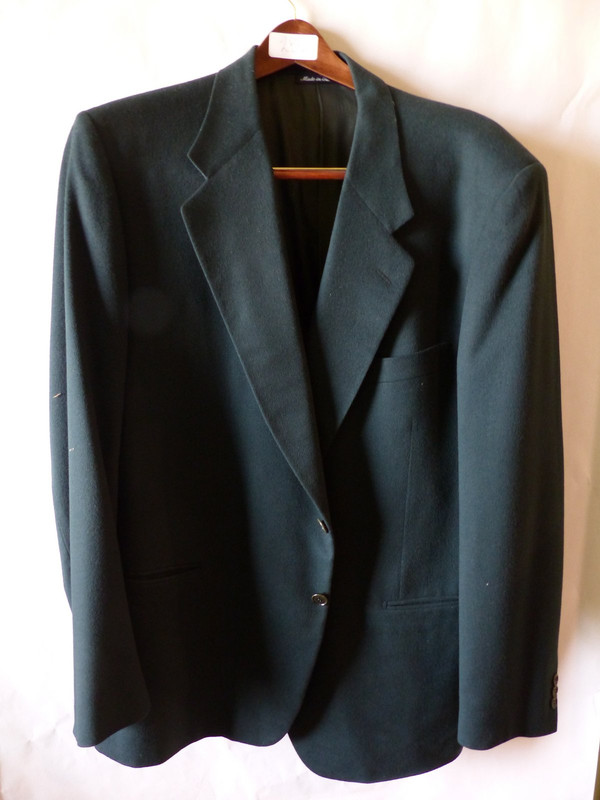 PAL ZILERI DARK GREEN MENS SUIT JACKET 322 221 US MENS 48 EURO 48