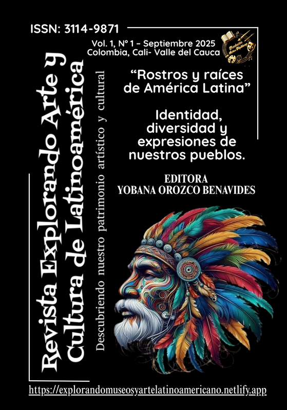 Portada Revista Explorando Arte y Cultura de Latinoamérica - Primera Edición