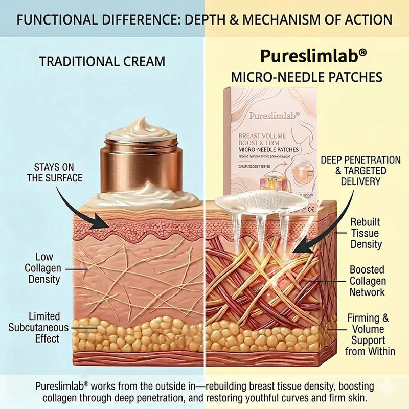 Pureslimlab Breast Enhancement Microneedle Patch