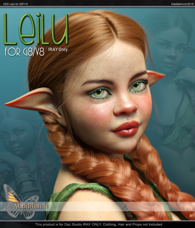 MDD Leilu for G8/V8 IRAY ONLY MDD Leilu for G8/V8 IRAY ONLY