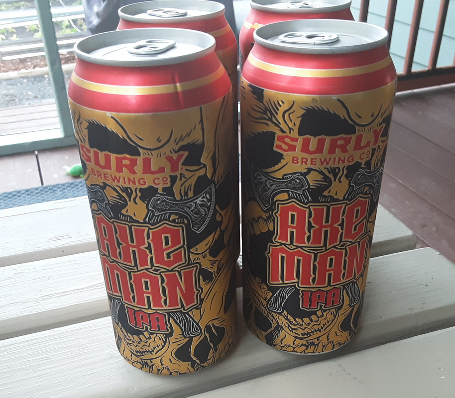 FT: 4 Cans - Surly Axe Man | Community | BeerAdvocate