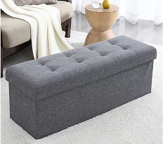 Upgrade Your Space: Ornavo Home Storage Ottoman Bench Only .89 (Reg. .99) at QVC! Upgrade Your Space: Ornavo Home Storage Ottoman Bench Only .89 (Reg. .99) at QVC!