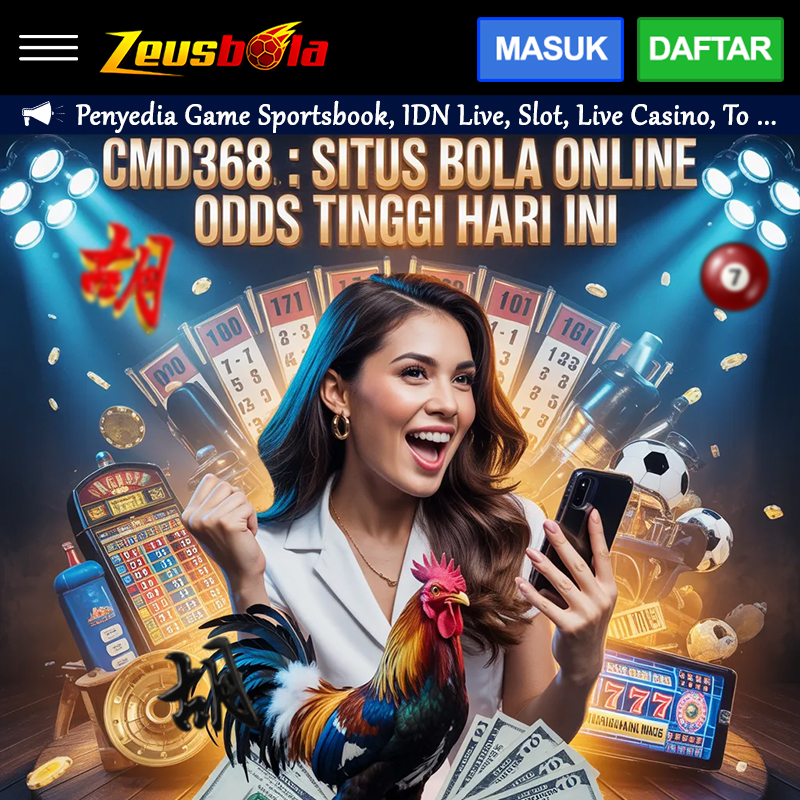 CMD368: Situs Bola Online Odds Tinggi Hari Ini image 1
