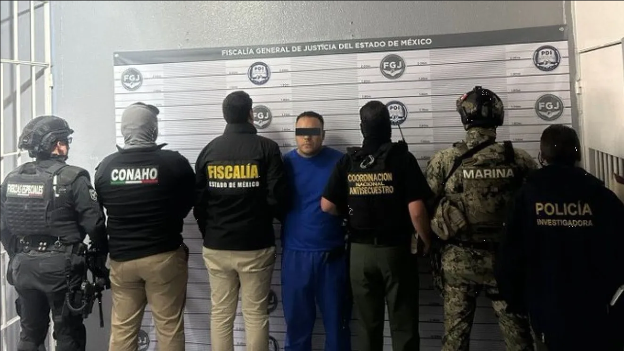 Detienen en Edomex a presunto miembro del CJNG acusado de matar a marino