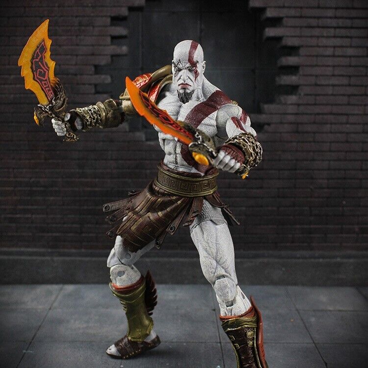 ゴッドオブウォー　GOD OF WAR III Kratos フィギュア New Authentic God of War 3 Kratos 1/10 Action Figure 7