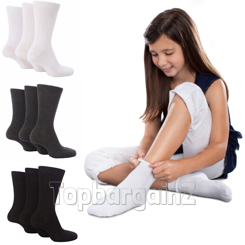 kids black socks