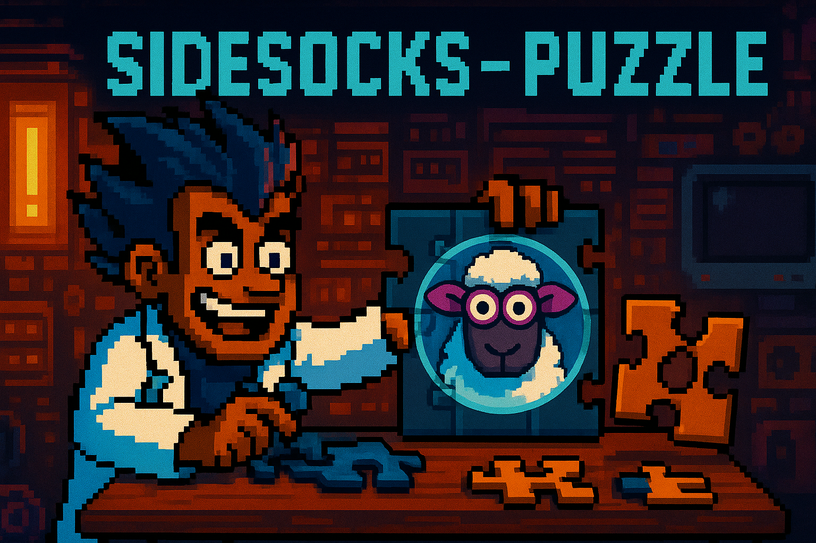 SideSocks SidePuzzle – individuelles Wunschmotiv als Puzzle