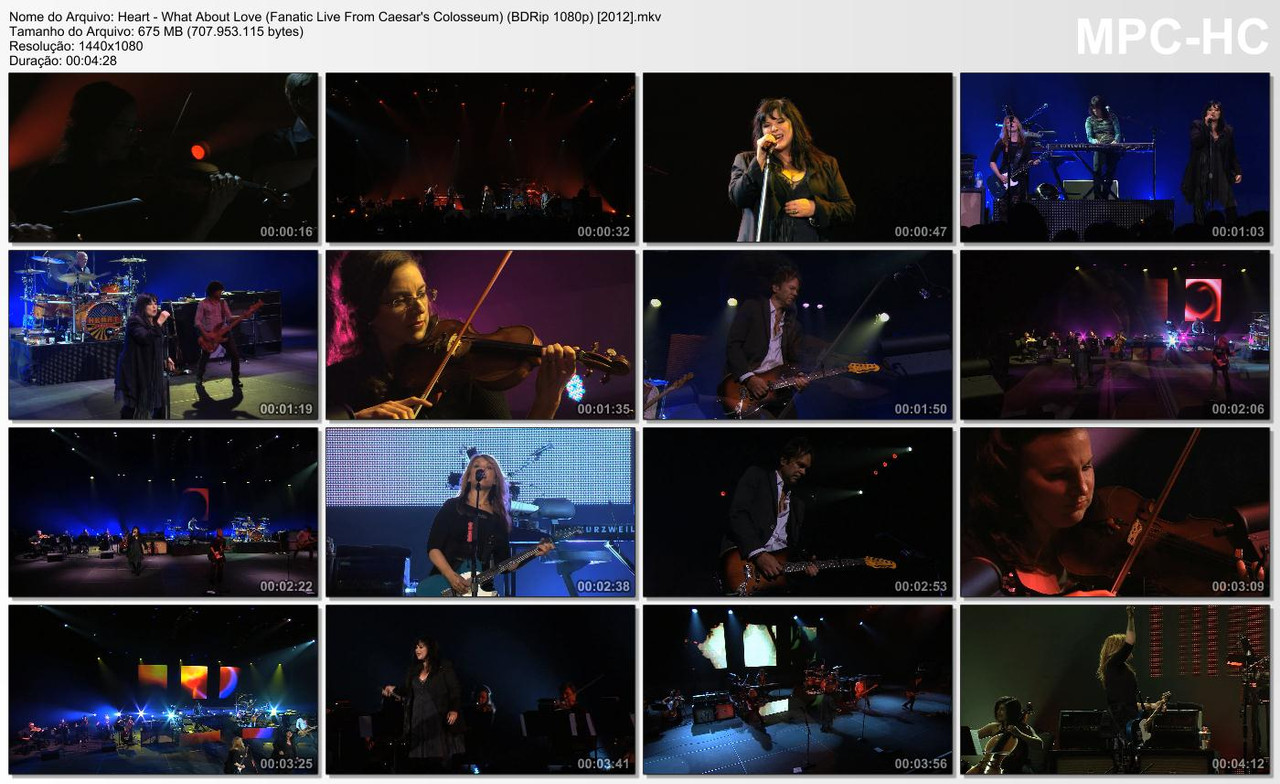 Heart - What About Love (Fanatic Live From Caesar's Colosseum) (BDRip 1080p) [2012]