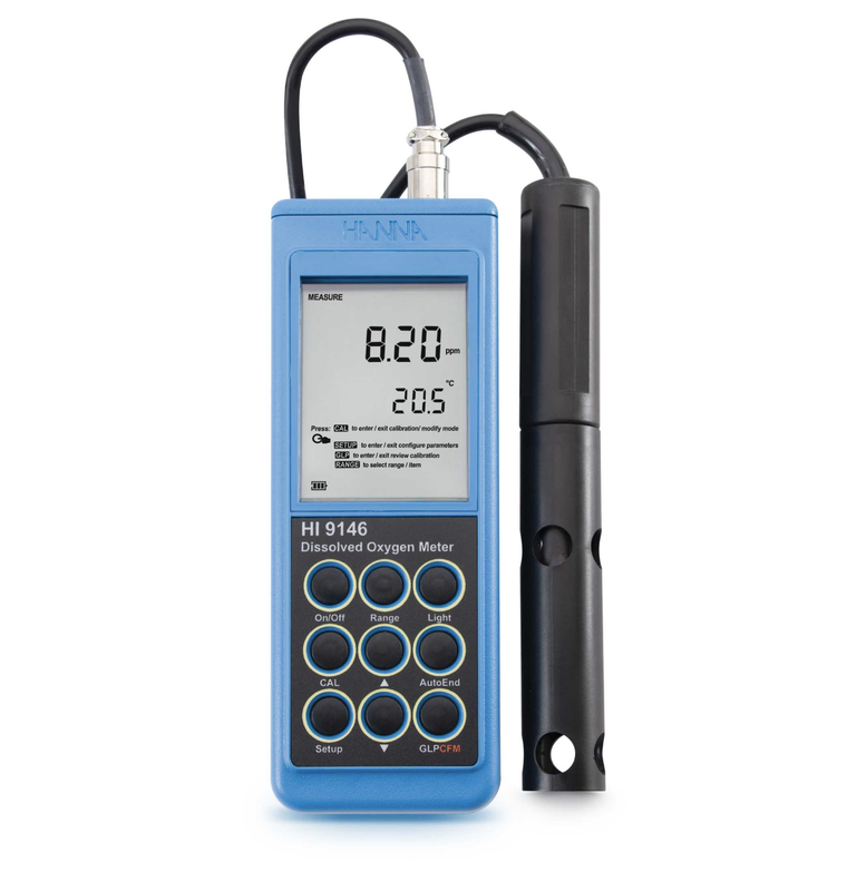 HI 9146 Medidor De Oxígeno Disuelto | HANNA Instruments Colombia