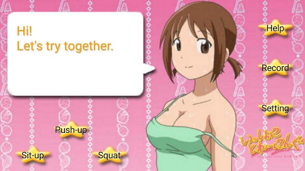 Training With Hinako APK game 