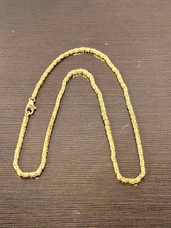 14k gold byzantine chain_5