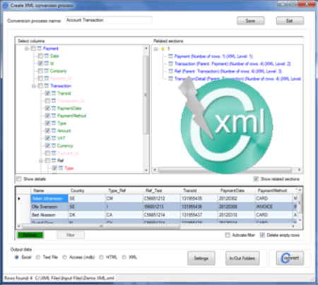 Easy XML Converter PRO 1.3.2.0 Portable