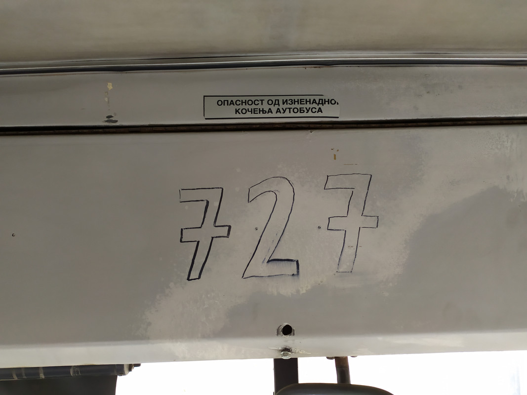Garažni broj 727