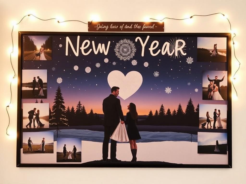 Make a vision board for the couple