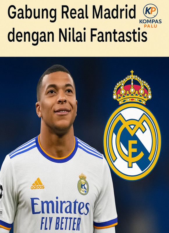 Ilustrasi: Kylian Mbappé resmi gabung Real Madrid (Sumber: Pes 2024)