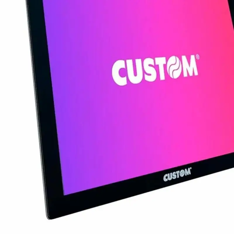 Monitor exibindo imagens nítidas e claras