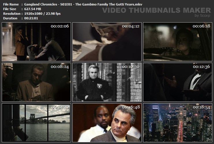 Gangland Chronicles - S01E01 - The Gambino Family The Gotti Years.mkv