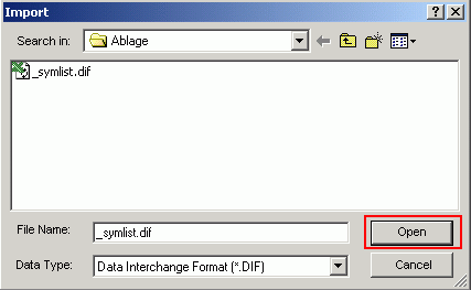 Import and export the Symbol Table for editing in Excel Import and export the Symbol Table for editing in Excel