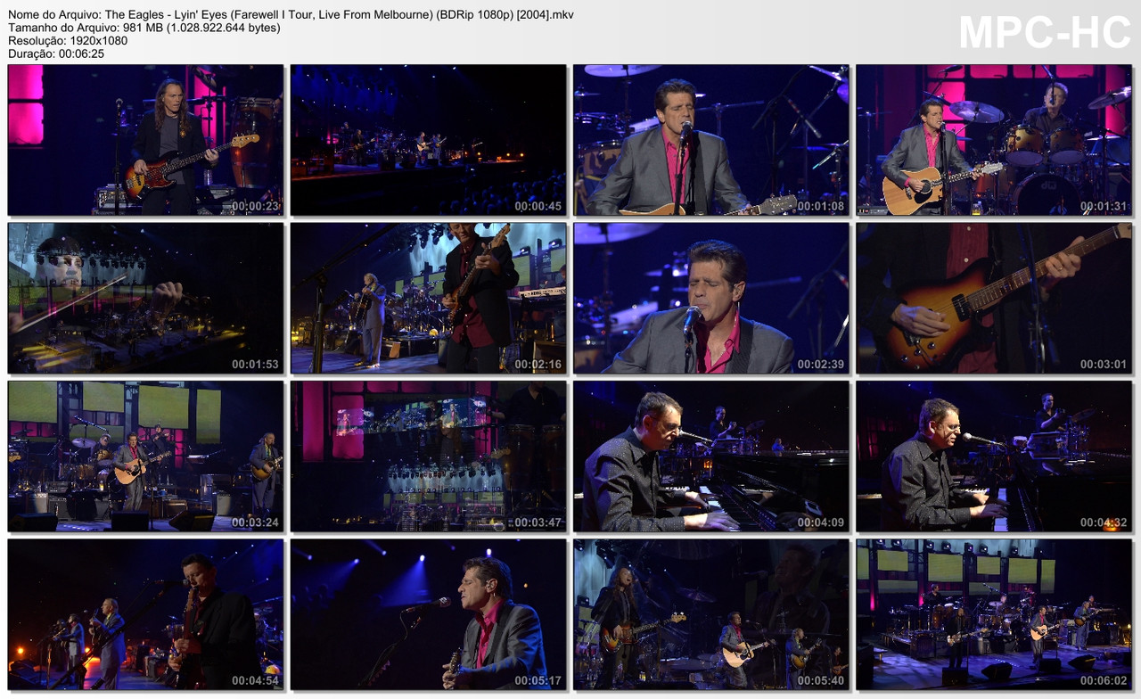 The Eagles - Lyin' Eyes (Farewell I Tour, Live From Melbourne) (BDRip 1080p) [2004]