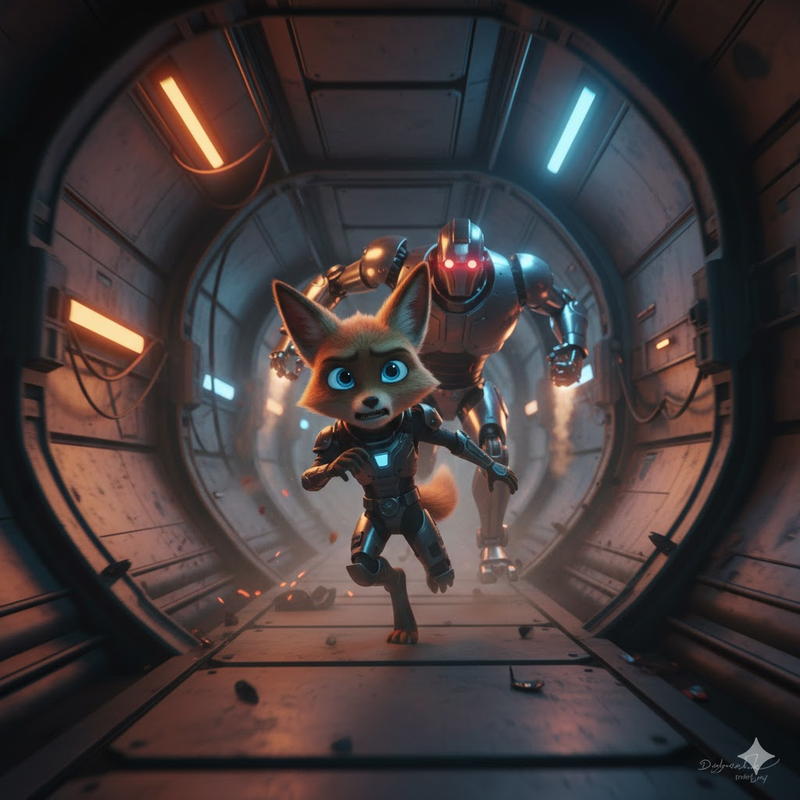 Chạy trong hành lang hẹp