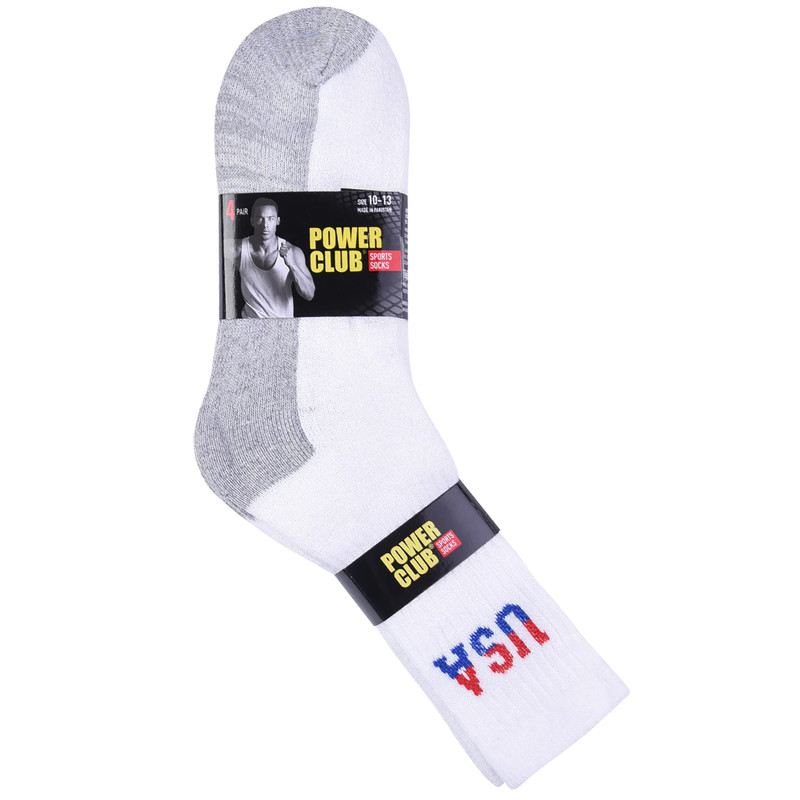 white men crew socks cotton casual sport sock