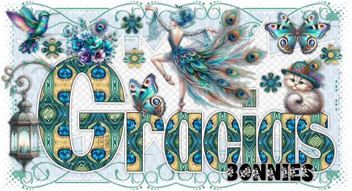 Gracias Plumas Reales bonnies