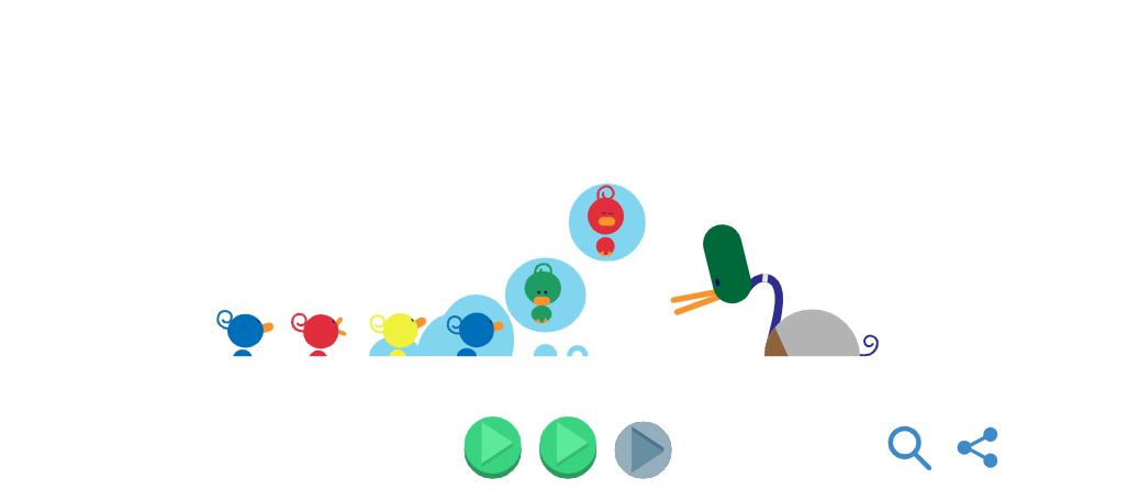 Animasi Google doodle hari ayah nasional