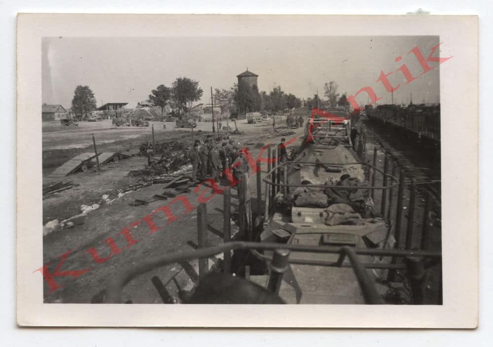 Foto Wehrmacht Litauen Russland Panzer Spähwagen