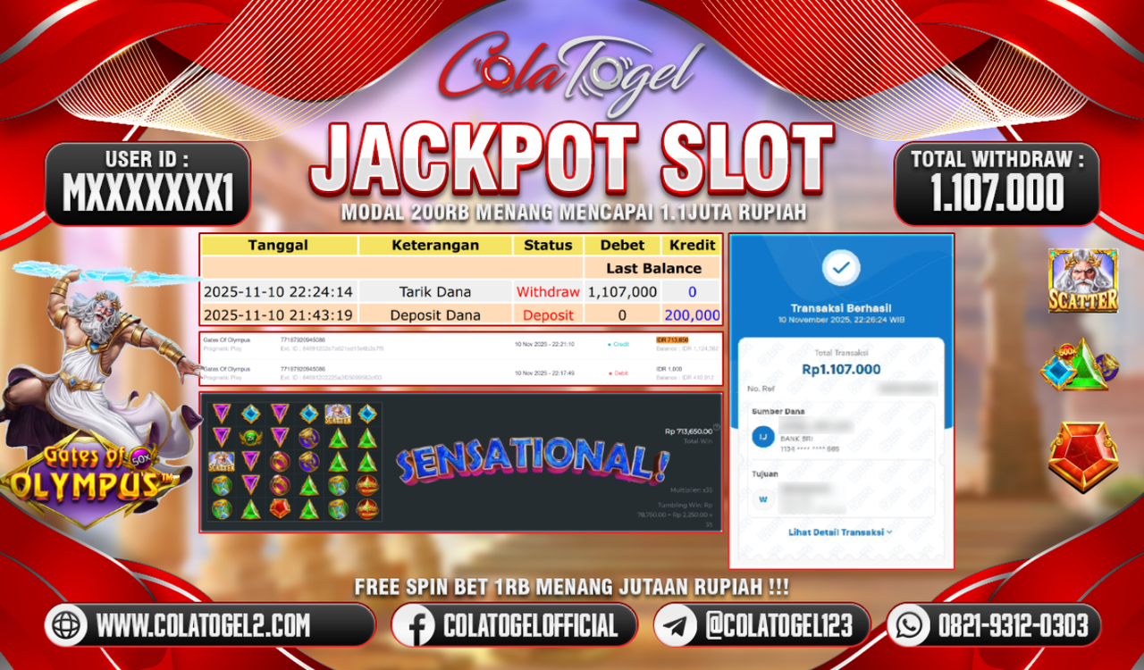 JACKPOT SLOT GACOR!!