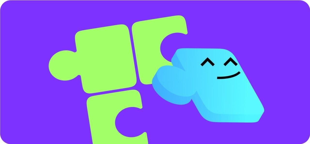 A cartoon character with a puzzle pieceDescription automatically generated A cartoon character with a puzzle pieceDescription automatically generated