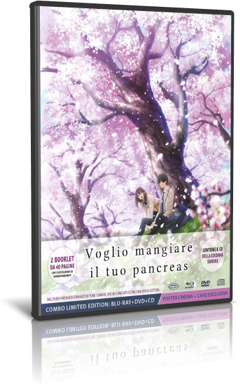 Voglio Mangiare Il Tuo Pancreas - Limited Edition (2018) Bluray+DVD+OST 1080p AVC DTS-HD MA ITA JAP Sub ITA