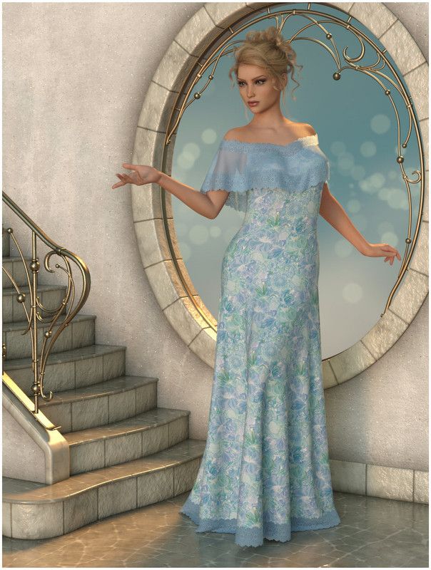 dForce - Evelyn Gown for G8F & G8.1F dForce - Evelyn Gown for G8F & G8.1F